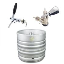 Barril Chopp Inox Tipo S 30L + Válvula Extratora + Torneira
