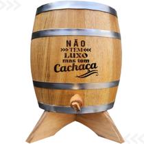 Barril Corote Cachaça Vertical Amburana 3l Tonel Bebidas - BARRIL BRASIL