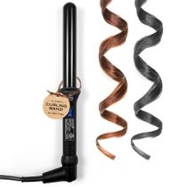 Barril de 25 mm de turmalina cerâmica Curling Wand NuMe Classic