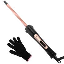 Barril de cerâmica de turmalina Curling Wand LXMTOU de 3/8 polegadas