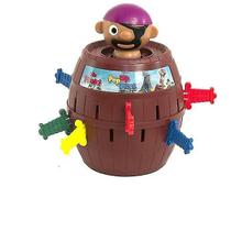 Barril de jogo aleatório Pirate Toy Jumping para crianças Barril de jogo aleatório Pirate Toy Jumping para crianças