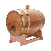 Barril De Madeira Vintage De Carvalho 10L 5L 3L 1.5L Para Cerveja, Uísque, Rum E Porto