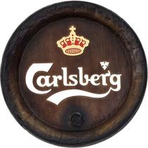 Barril de parede em Fibra KG - Decoração - Carslberg Cerveja