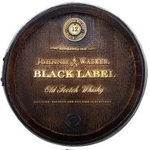 Barril decorativo de parede - Johnnie Walker Whisky - Lembrei De Ti