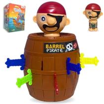 Barril do Pirata Brinquedo Infantil Educativo Em Estoque