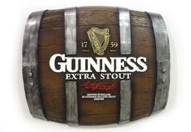 Barril Horizontal de parede - Guinness Cerveja