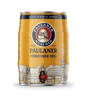 Barril Paulaner Cerveja Munich Lager Hell Puro Malte 5 Litros