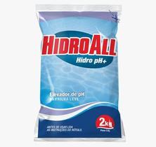 BARRILHA ELEVADOR DE PH HIDROALL 2KG - Produto para Elevação de pH de Piscinas