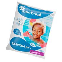 Barrilha Elevador de Ph Mais Montreal 2kg Pó Tratamento Para Piscina Barrilha Elevador de Ph Mais Montreal 2kg Pó Tratamento Para Piscina