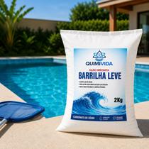 Barrilha Leve 2kg Pó Agua Piscina Carbonato Sodio Limpeza Ph Barrilha Leve 2kg Pó Agua Piscina Carbonato Sodio Limpeza Ph