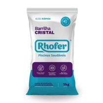 Barrilha Leve Rhofer p/ Piscina 1kg/2kg Carbonato de Sódio pH+ Elevador, Rápida Dissolução Barrilha Leve Rhofer p/ Piscina 1kg/2kg Carbonato de Sódio pH+ Elevador, Rápida Dissolução