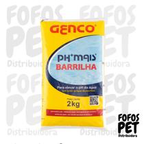 Barrilha pH Genco 2kg Correção de pH para Piscinas Barrilha pH Genco 2kg Correção de pH para Piscinas