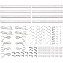 Barrina de 1 pé T5 LED Grow Light Strip, pacote com 8 pacotes de espectro completo