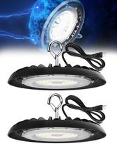 Barrina UFO Luz LED High Bay 150W 21000LM IP65 Cable de 1.8m Paquete de 2