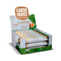 Barrinha de Alfarroba com Damasco e Nozes display com 18 unidades de 25g - Carob House