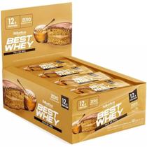 Barrinha de Proteína Best Whey Bar Atlhetica 49g - Caixa Com 12 Unidades