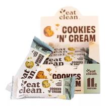 Barrinha De Proteína - Cookies 'n' Cream 12x45g - Eat Clean