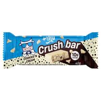 Barrinha de Proteína Crushbar +Mu Cookies'n Cream - Mais Mu