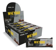 Barrinha de Proteína Whey Bar Creamy Sabor Chocolate c/12 - Probiótica