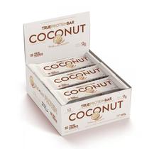 Barrinha de Tâmara True Bar Protein - 12 Unidades de 35g Coconut - True Source