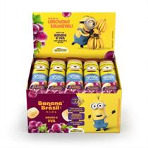 Barrinha Minions - Banana Brasil Kids - caixa com 20un de 22g