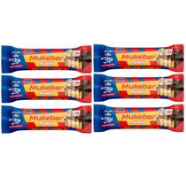 Barrinha Muke Paçoquita 15g de Proteína Kit 6 Energia Rápida 60g +Mu Barrinha Muke Paçoquita 15g de Proteína Kit 6 Energia Rápida 60g +Mu