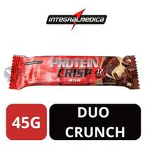 Barrinha Protein Crisp Bar 45g Unidade Sabores Integralmedica Duo Crunch