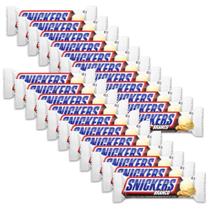Barrinha Recheada Snickers Chocolate Branco Kit 20 unid 42g Barrinha Recheada Snickers Chocolate Branco Kit 20 unid 42g
