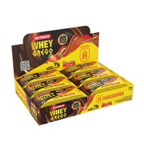Barrinha Whey Grego Bar Havanna C/12 Unidade 40g Dulce de leche & Morango - Nutrata