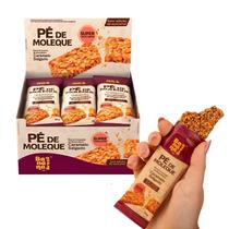 Barrinha Zero Açúcar Pé De Moleque Caramelo Salgado Banana Brasil - 16 Unidades 20g