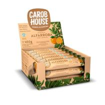 Barrinhas de Alfarroba com Laranja Carob House Cx 18 un