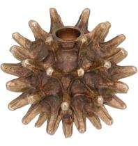 BARROCO CASTIÇAL 11x12x12cm RESINA BRONZE BARROCO CASTIÇAL 11x12x12cm RESINA BRONZE