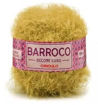 Barroco decore luxo 280 gr 180 mts cor 118 sol amarelo Barroco decore luxo 280 gr 180 mts cor 118 sol amarelo