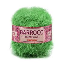 Barroco Decore Luxo 280g Cor 555 Esmeralda - Barbante para Crochê e Tricô Barroco Decore Luxo 280g Cor 555 Esmeralda - Barbante para Crochê e Tricô
