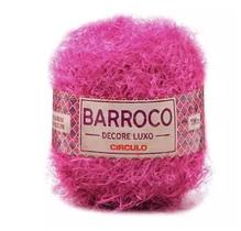 Barroco Decore Luxo 280g - Cor 616 Balé Rosa - Barbante para Crochê e Tricô
