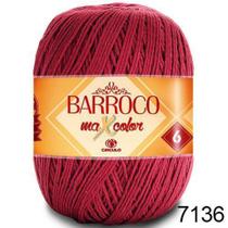 Barroco Maxcolor 400g Nº6 - 7136 - Marsala - Círculo
