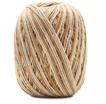 Barroco Multicolor 4/6 200g Cor 9435 Deserto - Fio de Algodão para Crochê e Tricô