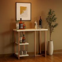 barzinho cantinho do café escrivaninha mesa de estudo estilo industrial para apartamentos mali 76cm com prateleira tampo mdf home office barzinho cantinho do café escrivaninha mesa de estudo estilo industrial para apartamentos mali 76cm com prateleira tampo mdf home office