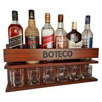 Barzinho De Parede - Boteco - 60X26 Nova Imbuia