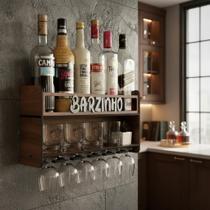 Barzinho de Parede de MDF Bar Suspenso para Bebidas - Decoração Casa Sala Área Gourmet Churrasqueira Modelos:Barzinho 54 Barzinho de Parede de MDF Bar Suspenso para Bebidas - Decoração Casa Sala Área Gourmet Churrasqueira Modelos:Barzinho 54