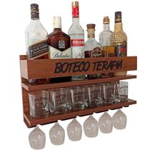 Barzinho De Parede Suporte Bebidas Copos Boteco Terapia IM Barzinho De Parede Suporte Bebidas Copos Boteco Terapia IM