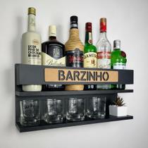 Barzinho para Sala Barzinho de Parede - Barzinho - Preto