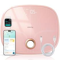 Báscula Etekcity Rosa Inteligente Recargable con 13 Métricas