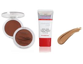 Base 24hrs Phoera + Pó Compacto Phoera - Pronta Entrega