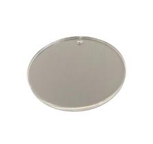 Base 5cm Com 1 Furo Redonda Acrílico Chaveiro Medalha 25pcs