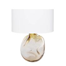 Base Abajur de Cristal Murano Lotus New Ambar Cristais Labone Base Abajur de Cristal Murano Lotus New Ambar Cristais Labone