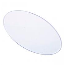 Base Acrílica 50 14x8 Oval + 100 4cm Quadrada Artesanato Faça Voce Mesmo