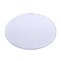Base Acrílica 5x5cm Redonda Para Artesanato Biscuit - 5 Uni