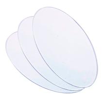 Base Acrílica Oval 50 Unidades 10x6 + 50 8x5 Para Artesanato E Biscuit