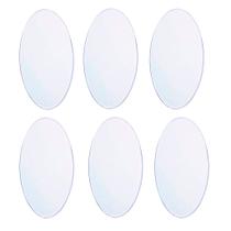 Base Acrílica Oval 8x5 Sem Borda 50 Peças